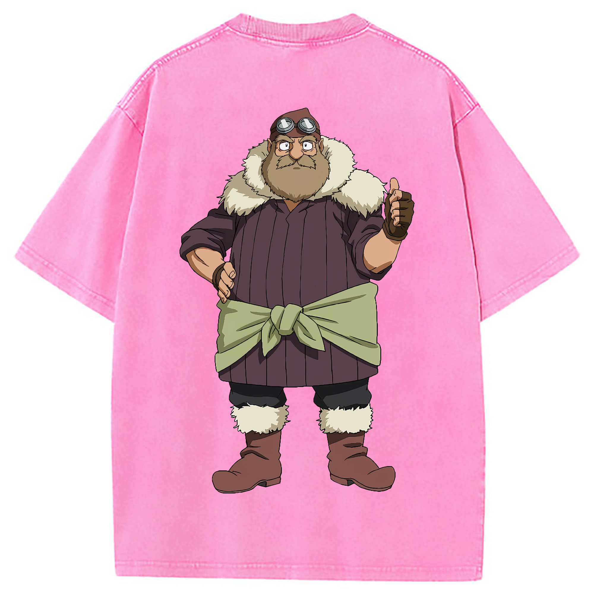 （画像用） 転スラ Regarding Reincarnated to Slime 綿100% ヴィンテージ風 半袖Tシャツ（背面プリント）